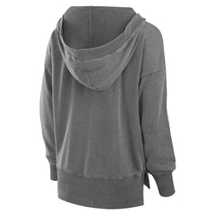Women's Initiative Snow Wash French Terry V-Neck Pullover Hoodie - New Orleans Saints Hoodies
