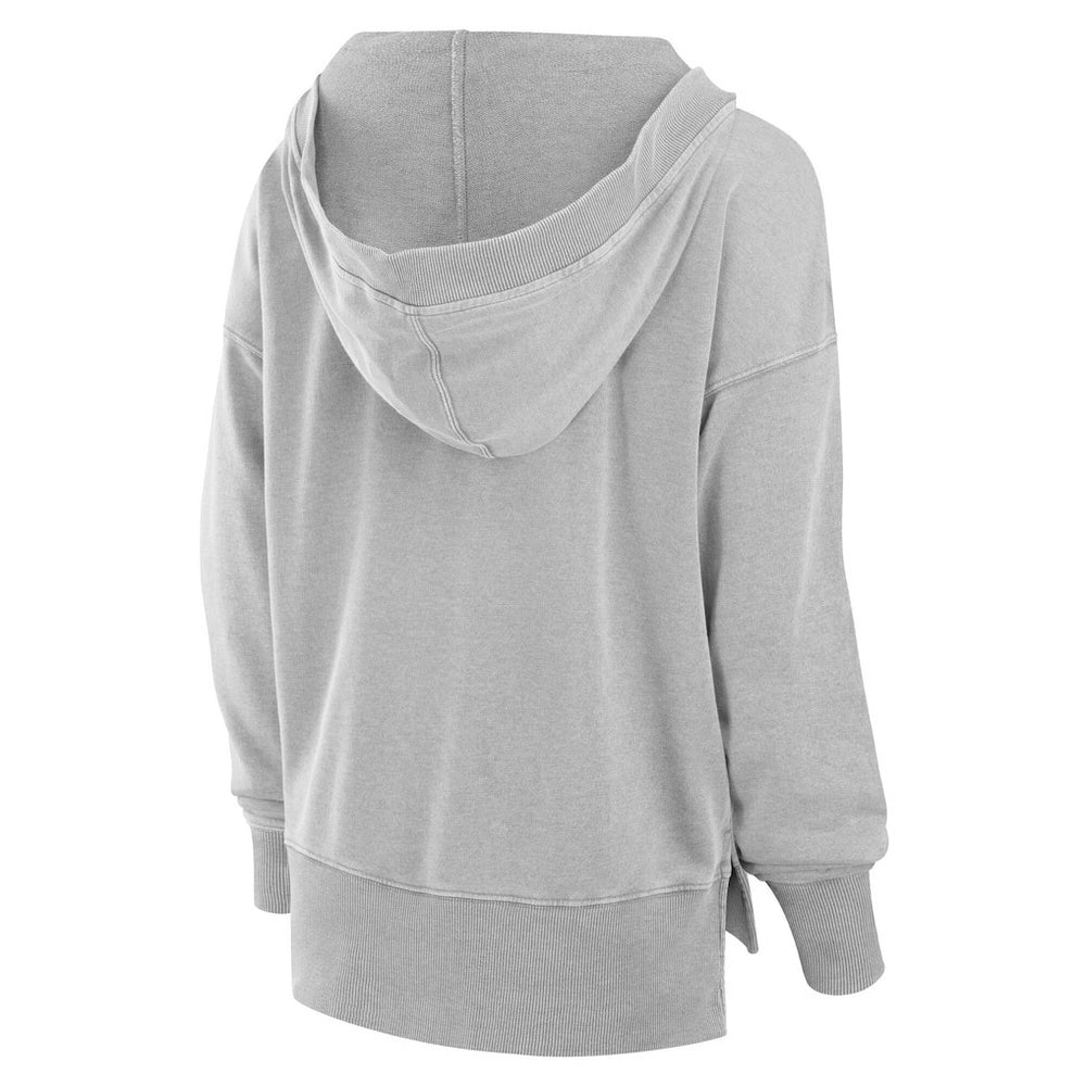 Women's Initiative Snow Wash French Terry V-Neck Pullover Hoodie - Miami Dolphins Hoodies