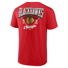 NHL Chicago Blackhawks Logo Athletic Never Over T-Shirt