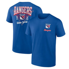NHL New York Rangers Logo Athletic Never Over T-Shirt