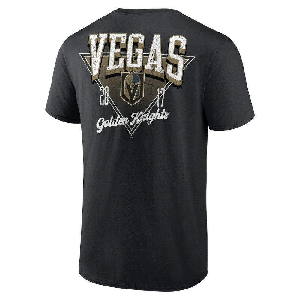 NHL Vegas Golden Knights Logo Athletic Never Over T-Shirt