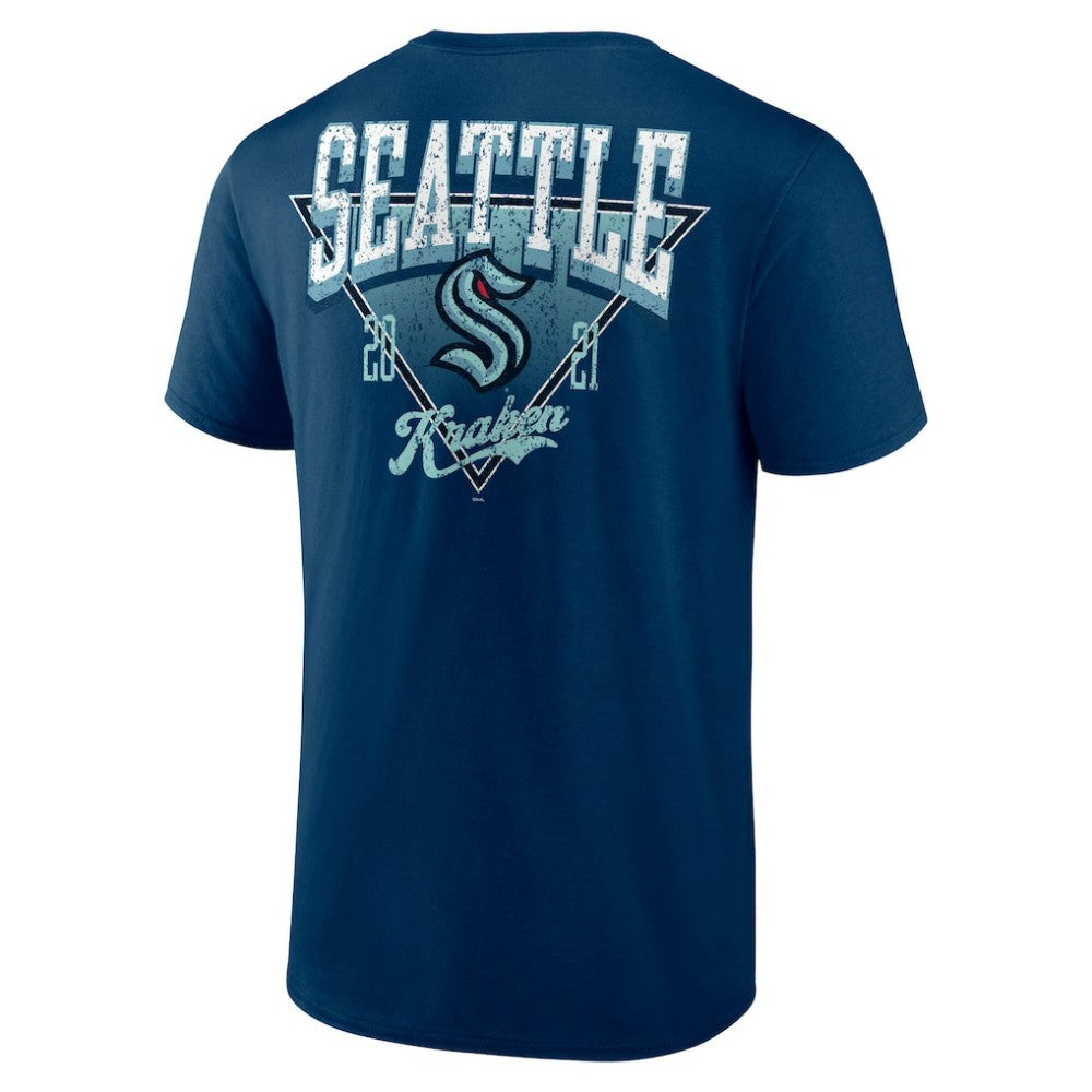 NHL Seattle Kraken Logo Athletic Never Over T-Shirt