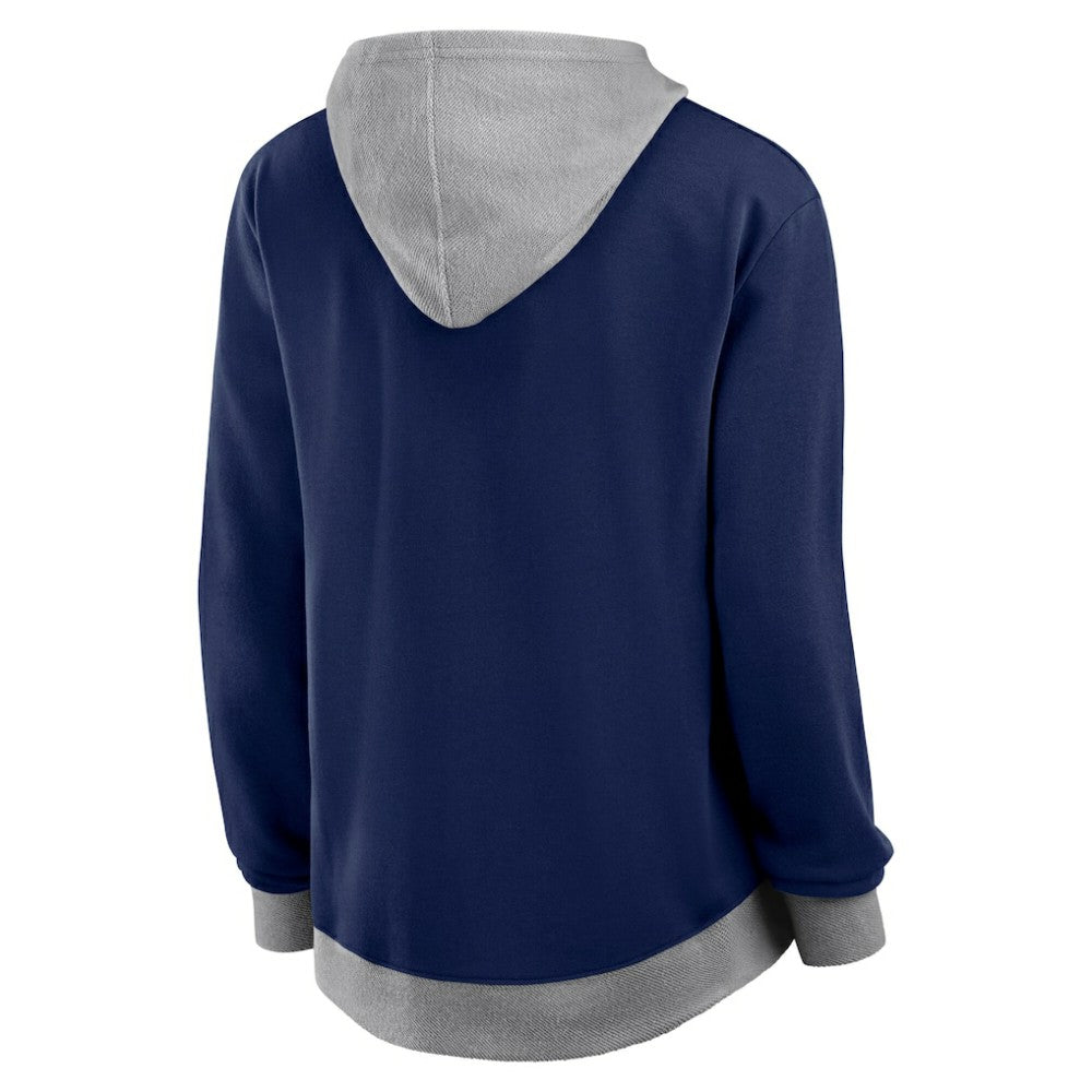 NHL Nashville Predators Logo Athletic Women's Hit It French Terry Full-Zip Hoodie