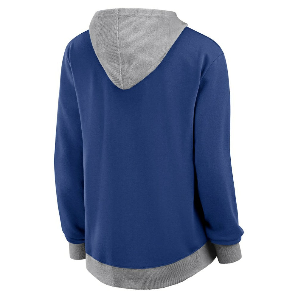 NHL Tampa Bay Lightning Logo Athletic Women's Hit It French Terry Full-Zip Hoodie