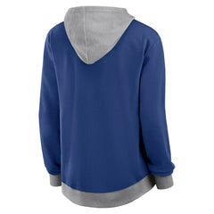 NHL Tampa Bay Lightning Logo Athletic Women's Hit It French Terry Full-Zip Hoodie