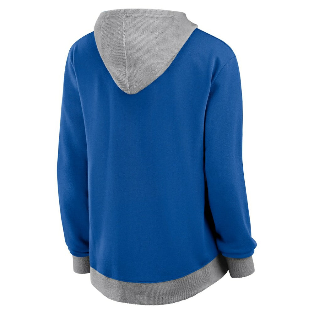 NHL St. Louis Blues Logo Athletic Women's Hit It French Terry Full-Zip Hoodie