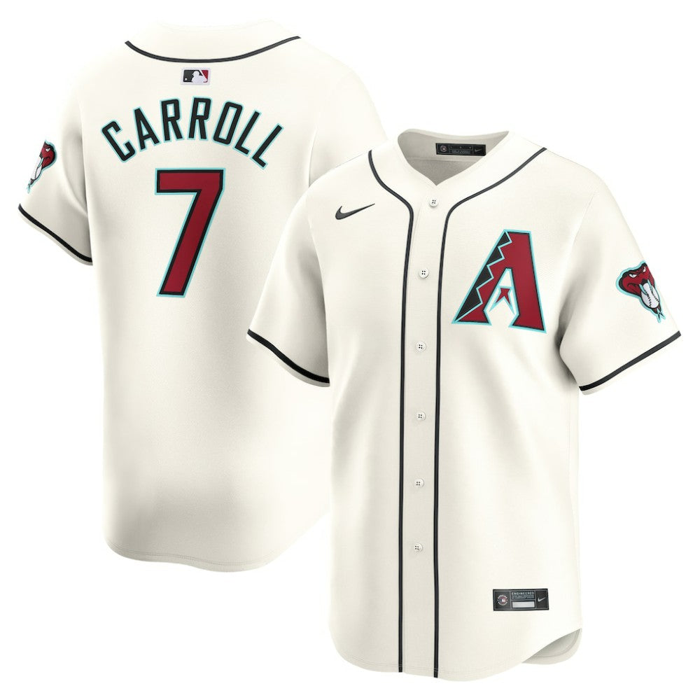 White Corbin Carroll Arizona Diamondbacks Nike Youth Home Limited Player Jersey