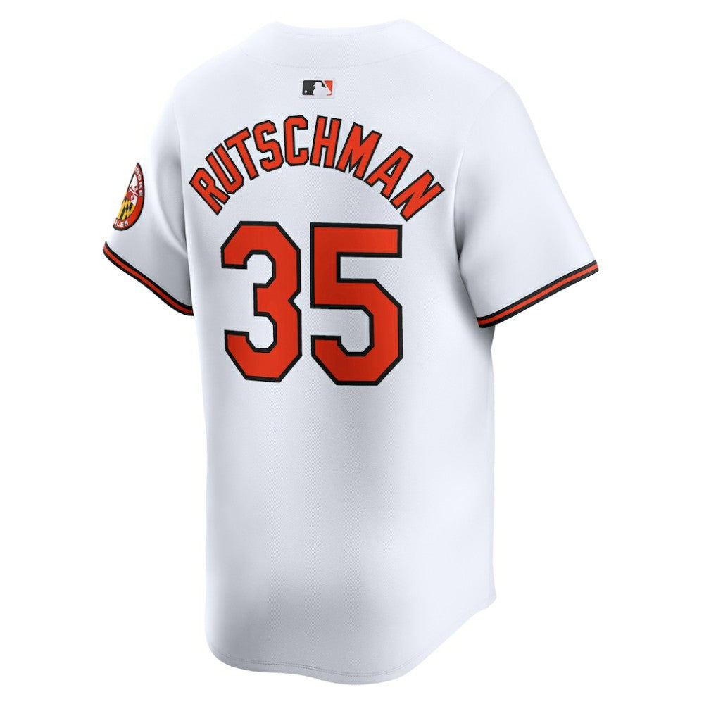 White Adley Rutschman Baltimore Orioles Nike Youth Home Limited Player Jersey