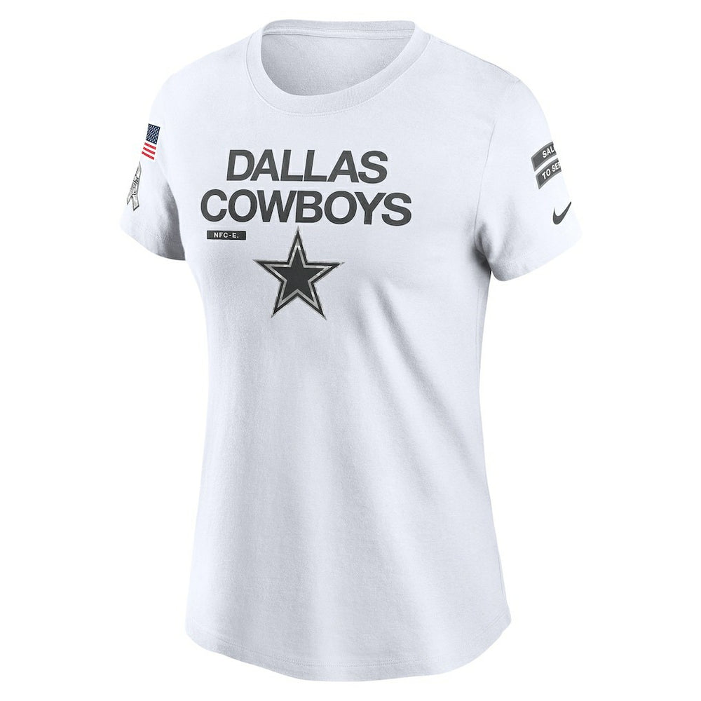 Women's 2024 Salute To Service Legend Performance T-Shirt - Dallas Cowboys T-shirts