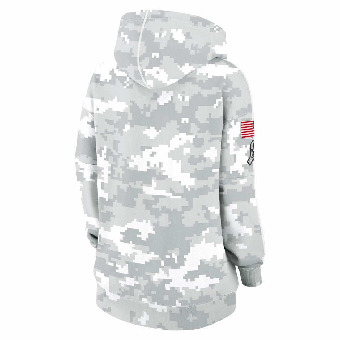 Women's 2024 Salute To Service Club Fleece Oversized Pullover Hoodie - Tennessee Titans Hoodies