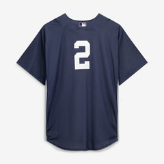 Navy Derek Jeter New York Yankees Mitchell & Ness Authentic Batting Practice Jersey