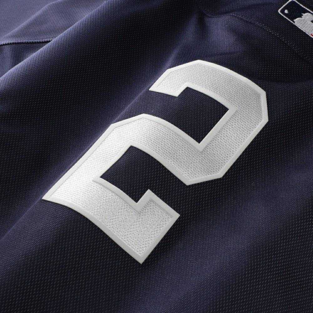 Navy Derek Jeter New York Yankees Mitchell & Ness Authentic Batting Practice Jersey