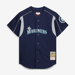 Navy Ichiro Suzuki Seattle Mariners Mitchell & Ness Cooperstown Collection Batting Practice Jersey