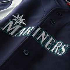 Navy Ichiro Suzuki Seattle Mariners Mitchell & Ness Cooperstown Collection Batting Practice Jersey