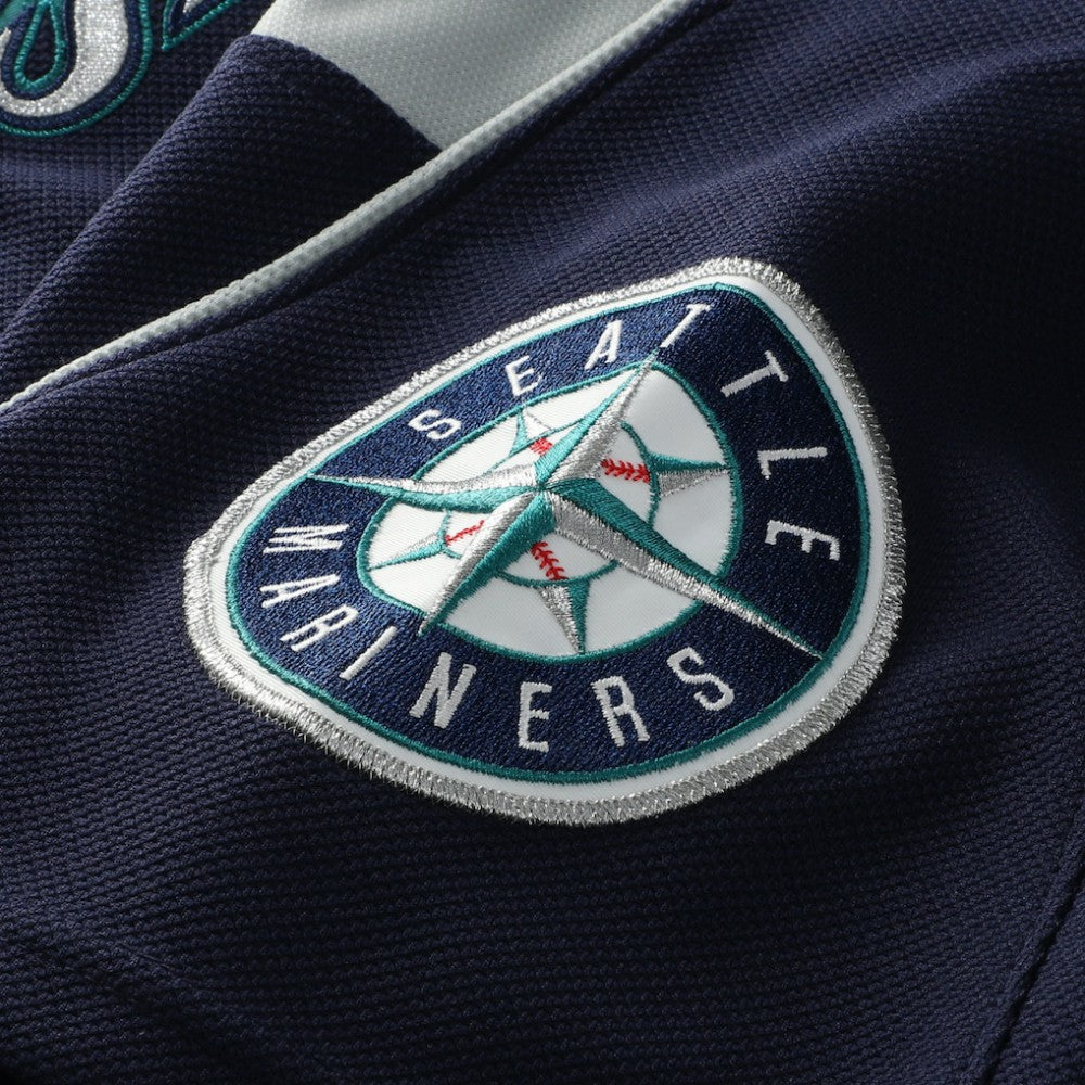 Navy Ichiro Suzuki Seattle Mariners Mitchell & Ness Cooperstown Collection Batting Practice Jersey