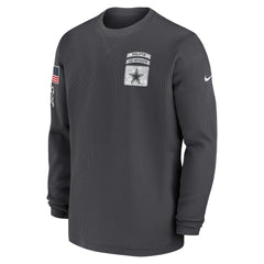 2024 Salute To Service Long Sleeve T-Shirt - Dallas Cowboys T-shirts