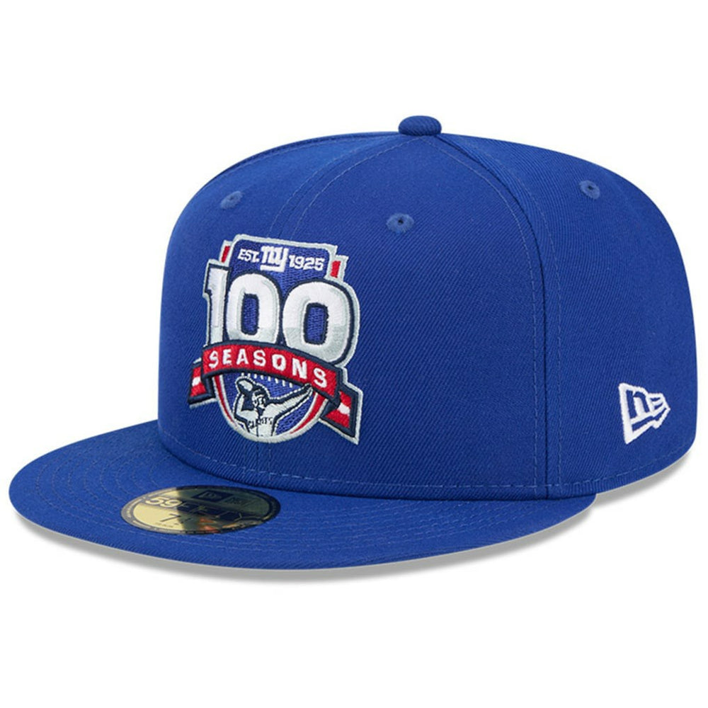 100th Season 59FIFTY Fitted Hat - New York Giants Hats