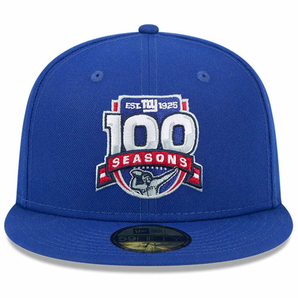 100th Season 59FIFTY Fitted Hat - New York Giants Hats