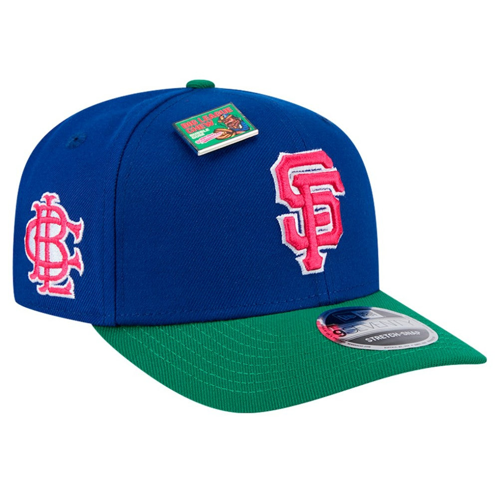 Royal/Green San Francisco Giants New Era 2024 Big League Chew Flavor Pack 9SEVENTY Adjustable Hat