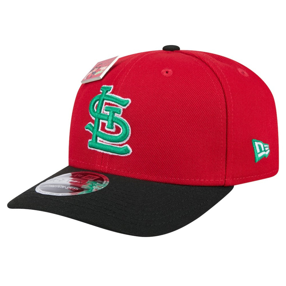 Red/Black St. Louis Cardinals New Era 2024 Big League Chew Flavor Pack 9SEVENTY Adjustable Hat
