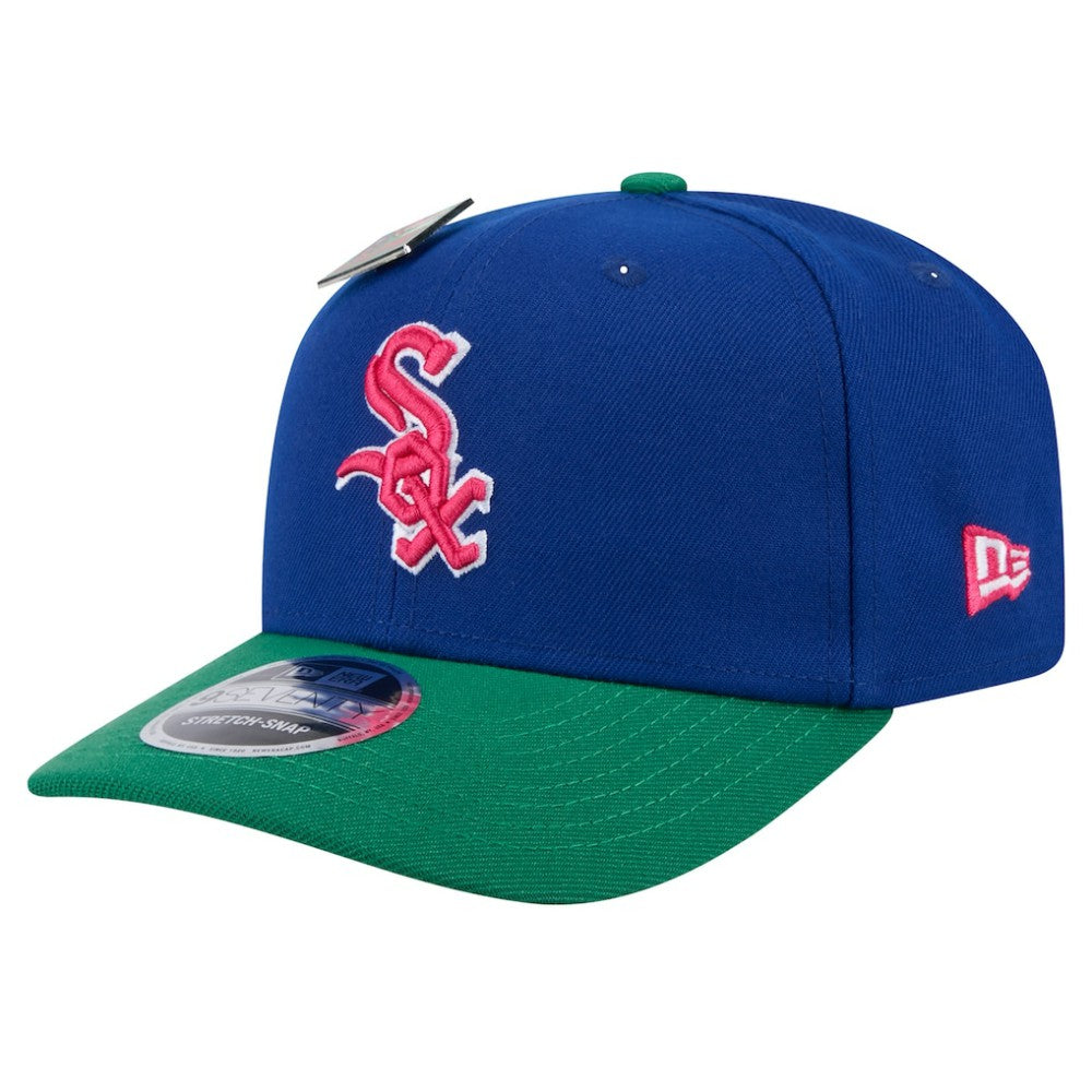 Royal/Green Chicago White Sox New Era 2024 Big League Chew Flavor Pack 9SEVENTY Adjustable Hat