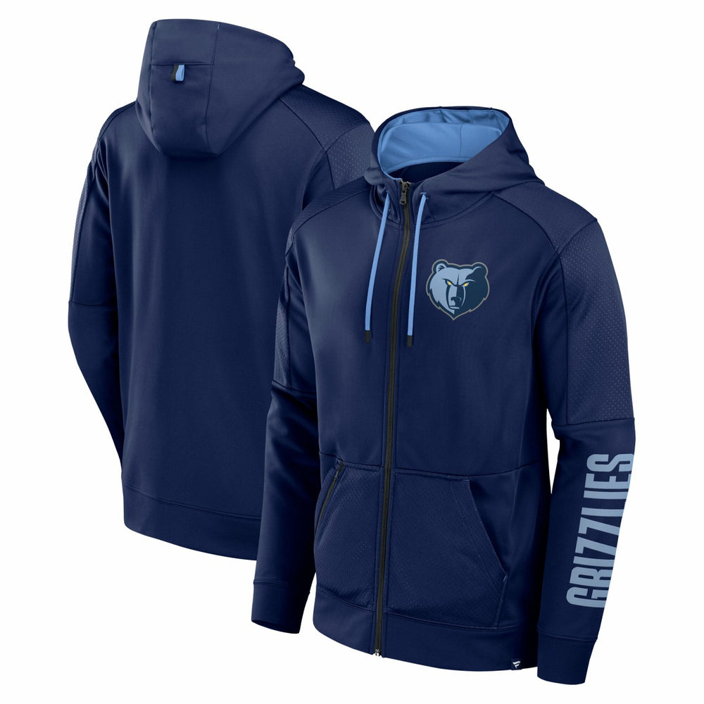 Fanatics Memphis Grizzlies Baller Defender Performance Full-Zip Hoodie