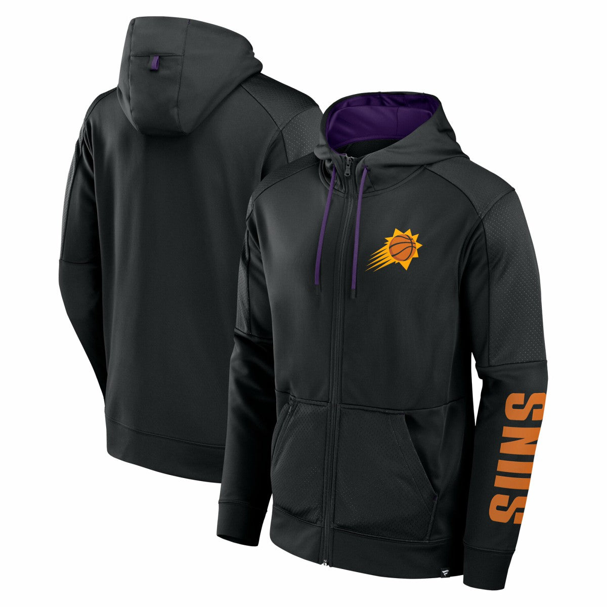Fanatics Phoenix Suns Baller Defender Performance Full-Zip Hoodie