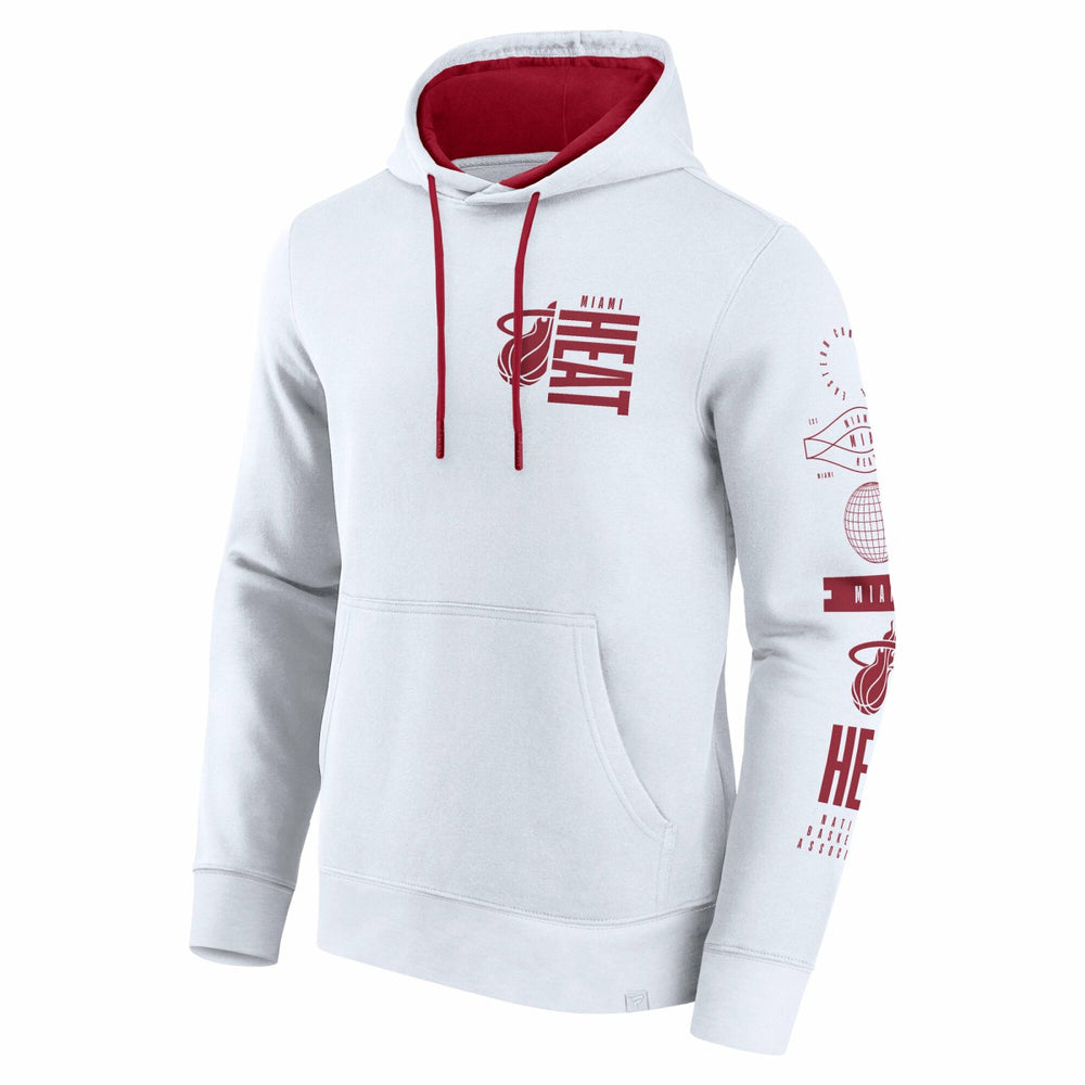 Fanatics Miami Heat Game Time Crossover Pullover Hoodie