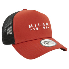 AC Milan New Era 9FORTY A-Frame Trucker Adjustable Hat