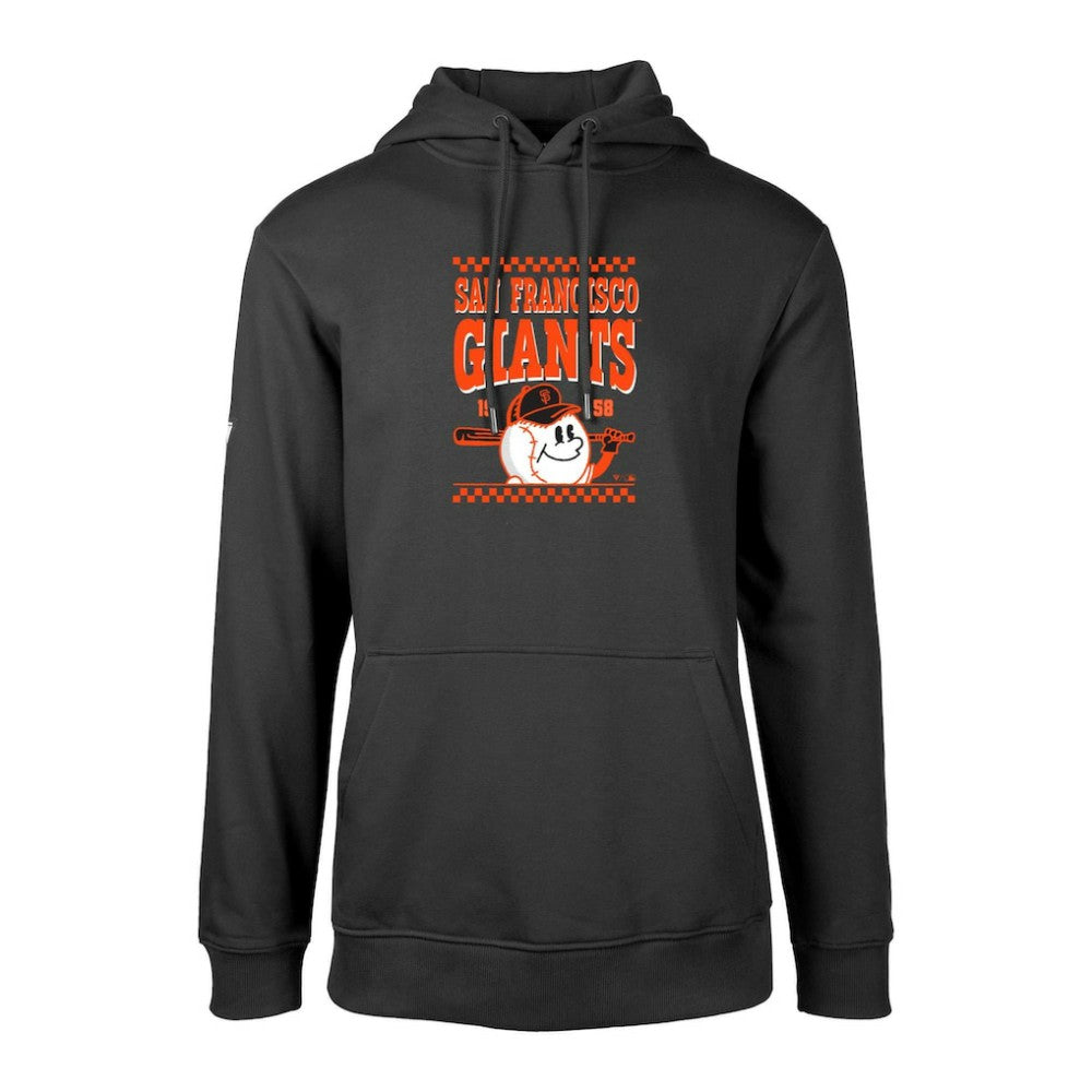 Black San Francisco Giants Levelwear  Podium Inaugural Pullover Hoodie