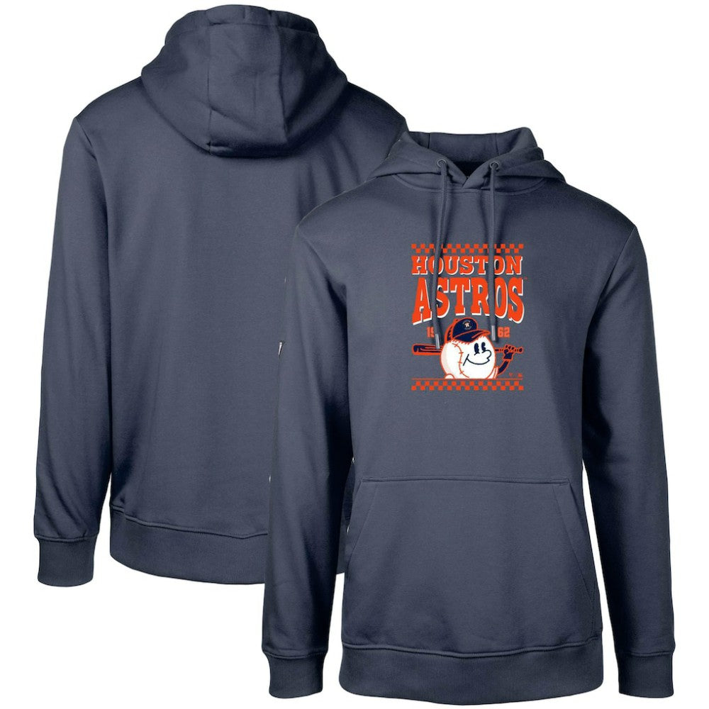 Navy Houston Astros Levelwear  Podium Inaugural Pullover Hoodie