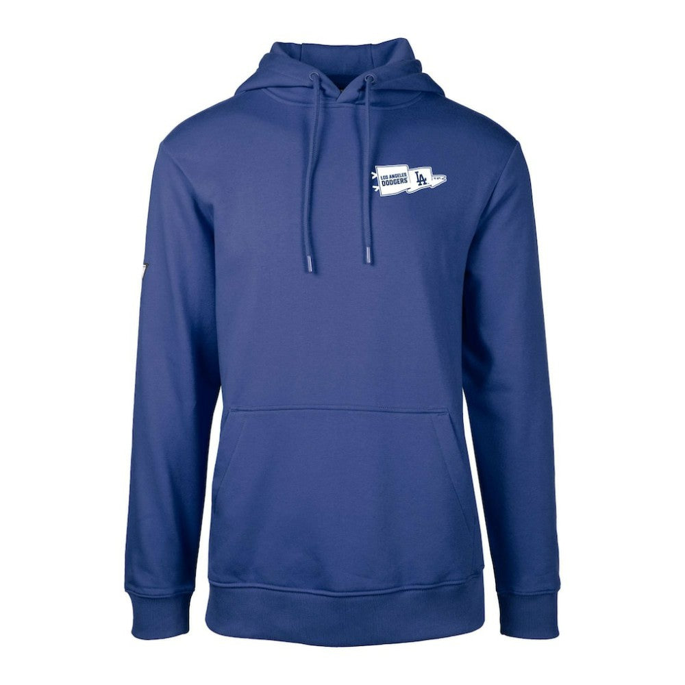 Royal Los Angeles Dodgers Levelwear  Podium Rafters Pullover Hoodie