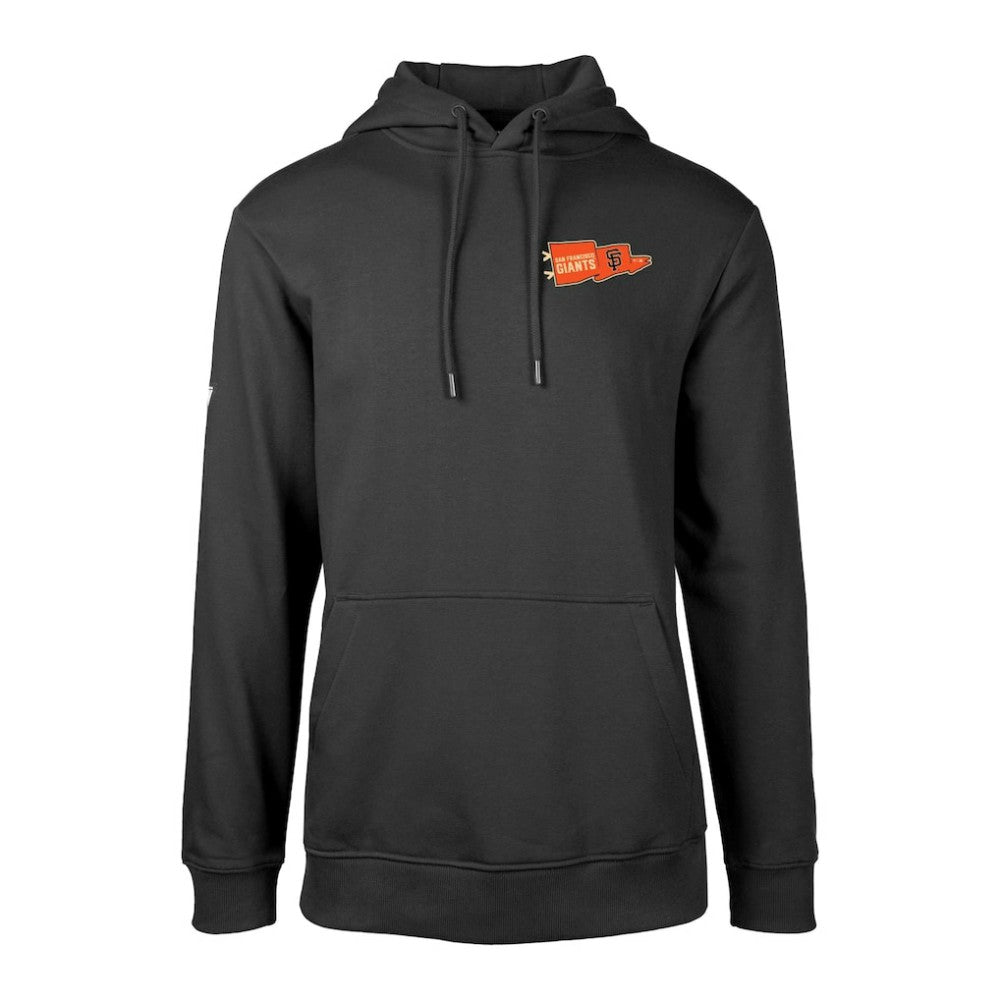 Black San Francisco Giants Levelwear  Podium Rafters Pullover Hoodie