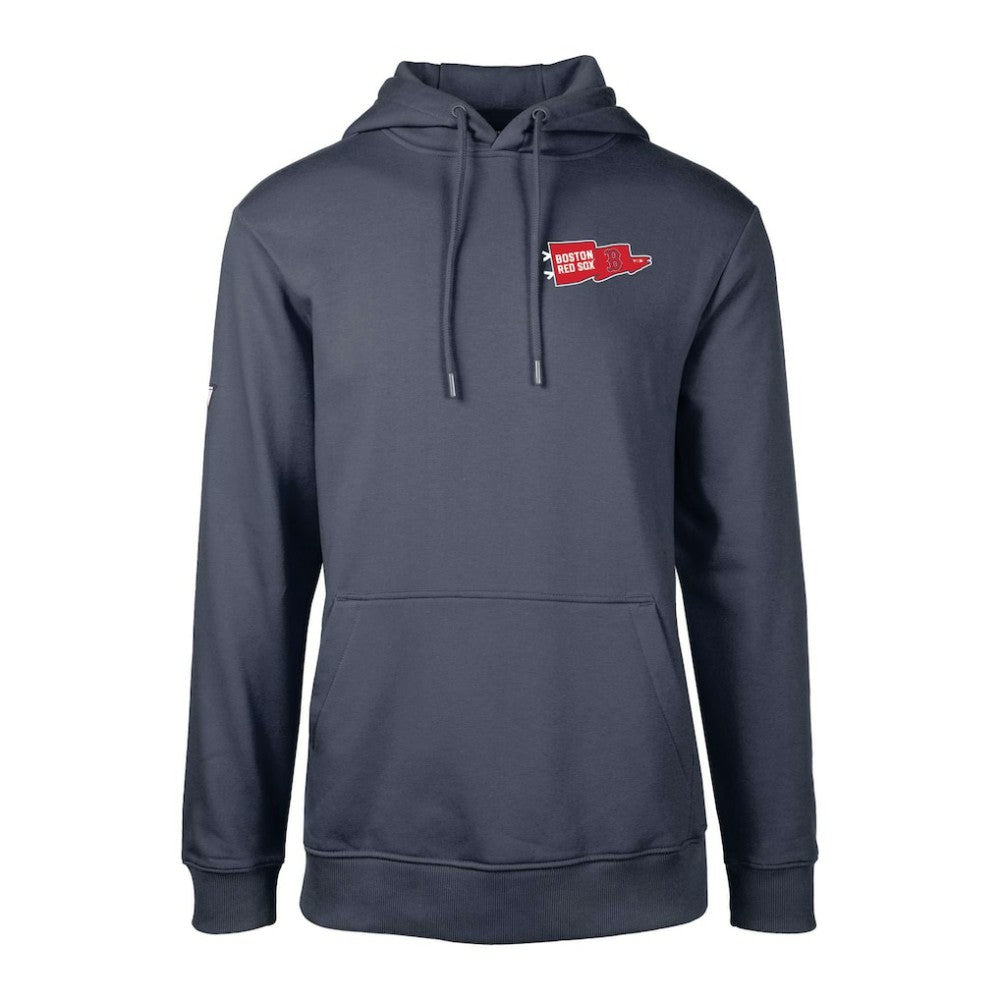 Navy Boston Red Sox Levelwear  Podium Rafters Pullover Hoodie