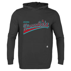 Black Arizona Diamondbacks Levelwear  Relay 2.0 Retro Pullover Hoodie