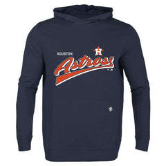 Navy Houston Astros Levelwear  Relay 2.0 Retro Pullover Hoodie