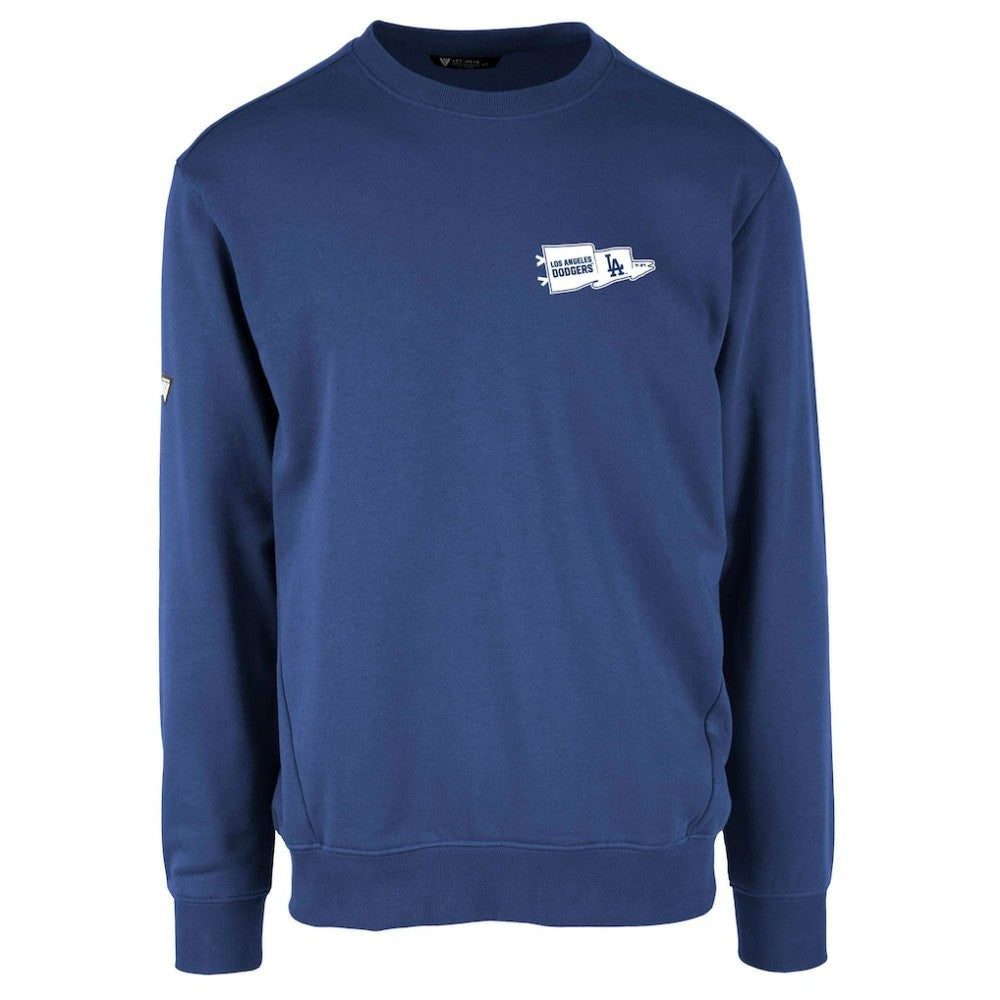 Royal Los Angeles Dodgers Levelwear  Zane Rafters Pullover Sweatshirt