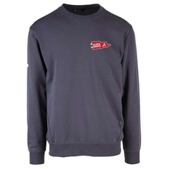 Navy Atlanta Braves Levelwear  Zane Rafters Pullover Sweatshirt