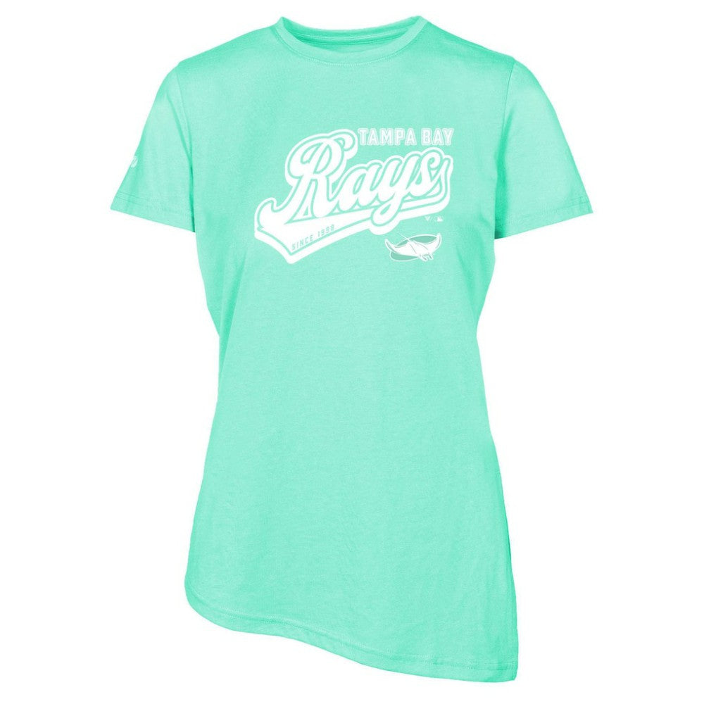 Mint Tampa Bay Rays Levelwear Women's  Birch Sweep T-Shirt