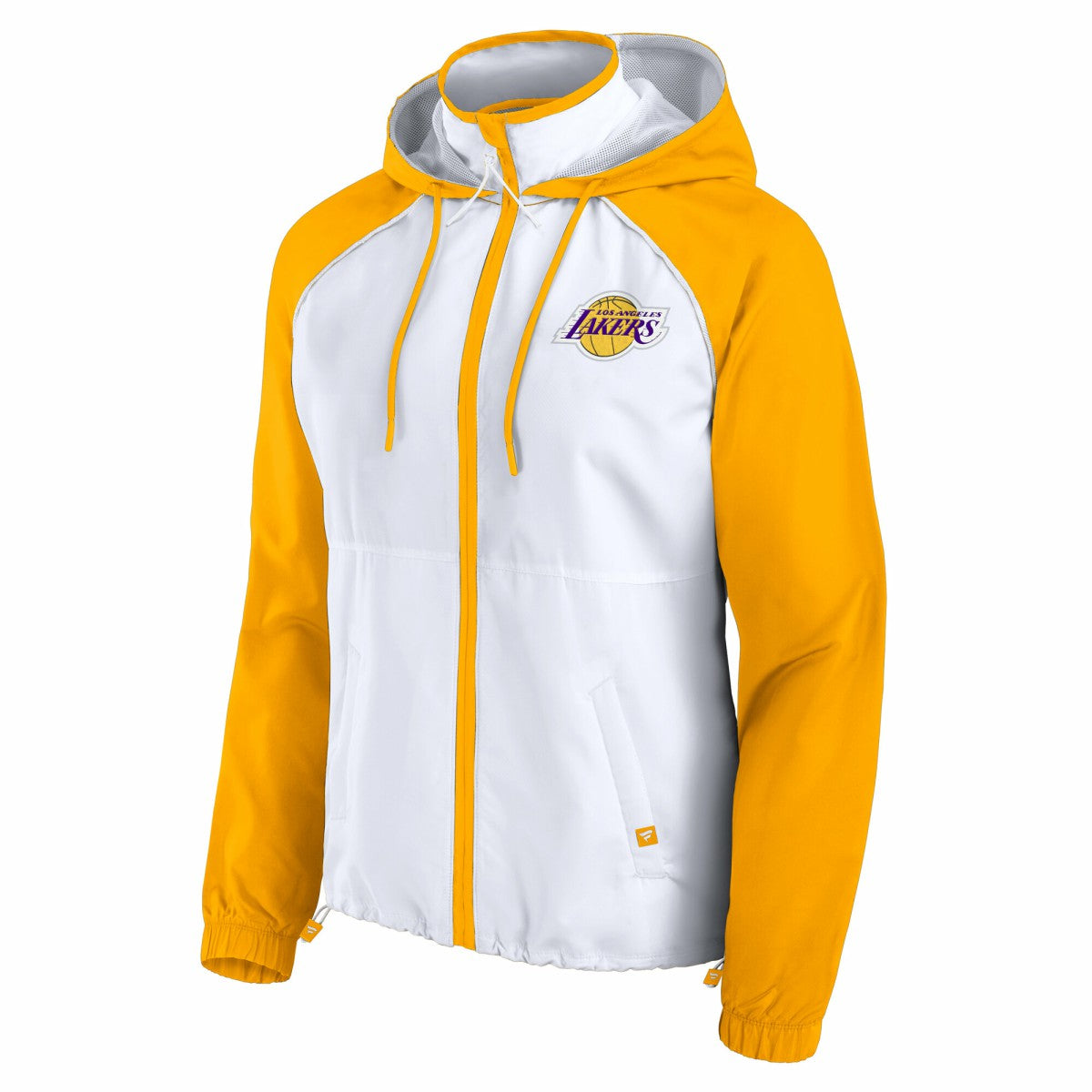 Fanatics Los Angeles Lakers Women's Anorak Raglan Full-Zip Hoodie Jacket