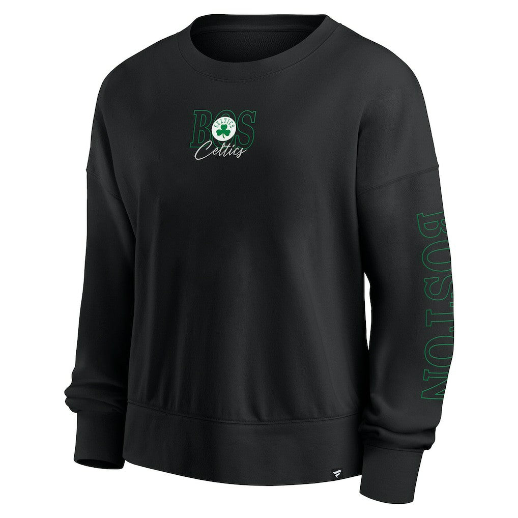 Fanatics Boston Celtics Women's Oversized Game Day Pullover Sweatshirt