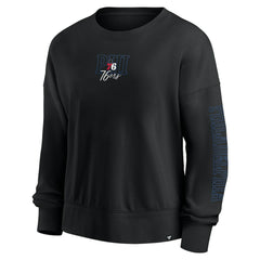 Fanatics Philadelphia 76ers Women's Oversized Game Day Pullover Sweatshirt