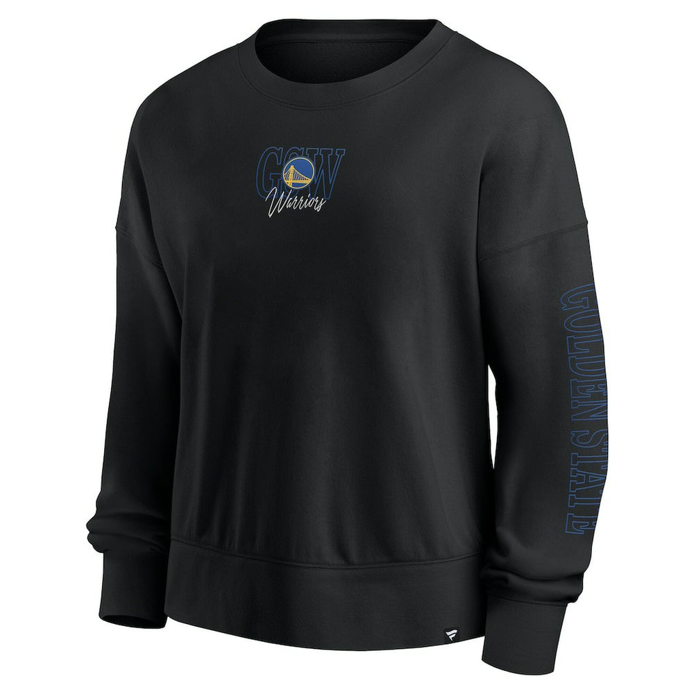 Fanatics Golden State Warriors Women's Oversized Game Day Pullover Sweatshirt sale