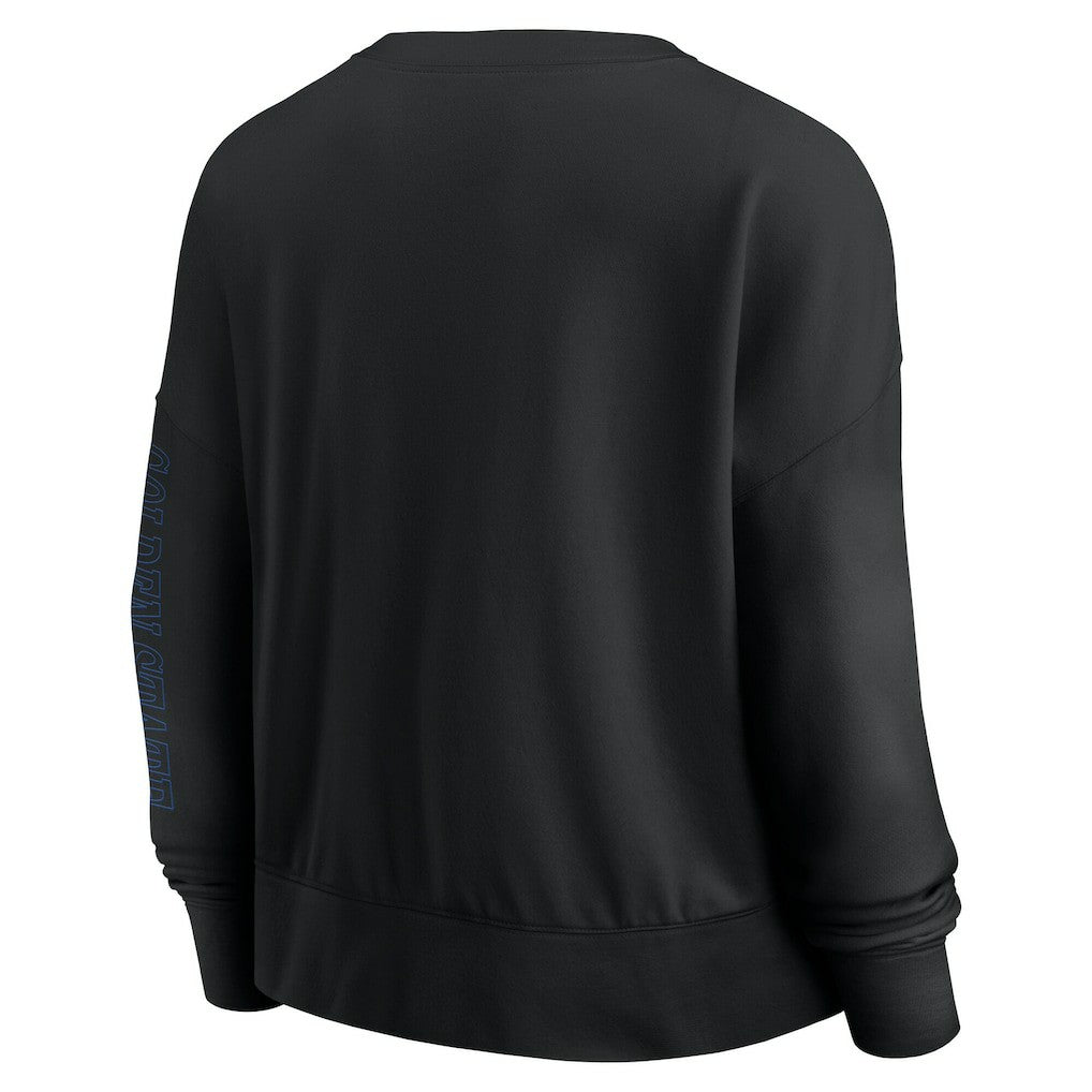 Fanatics Golden State Warriors Women's Oversized Game Day Pullover Sweatshirt sale