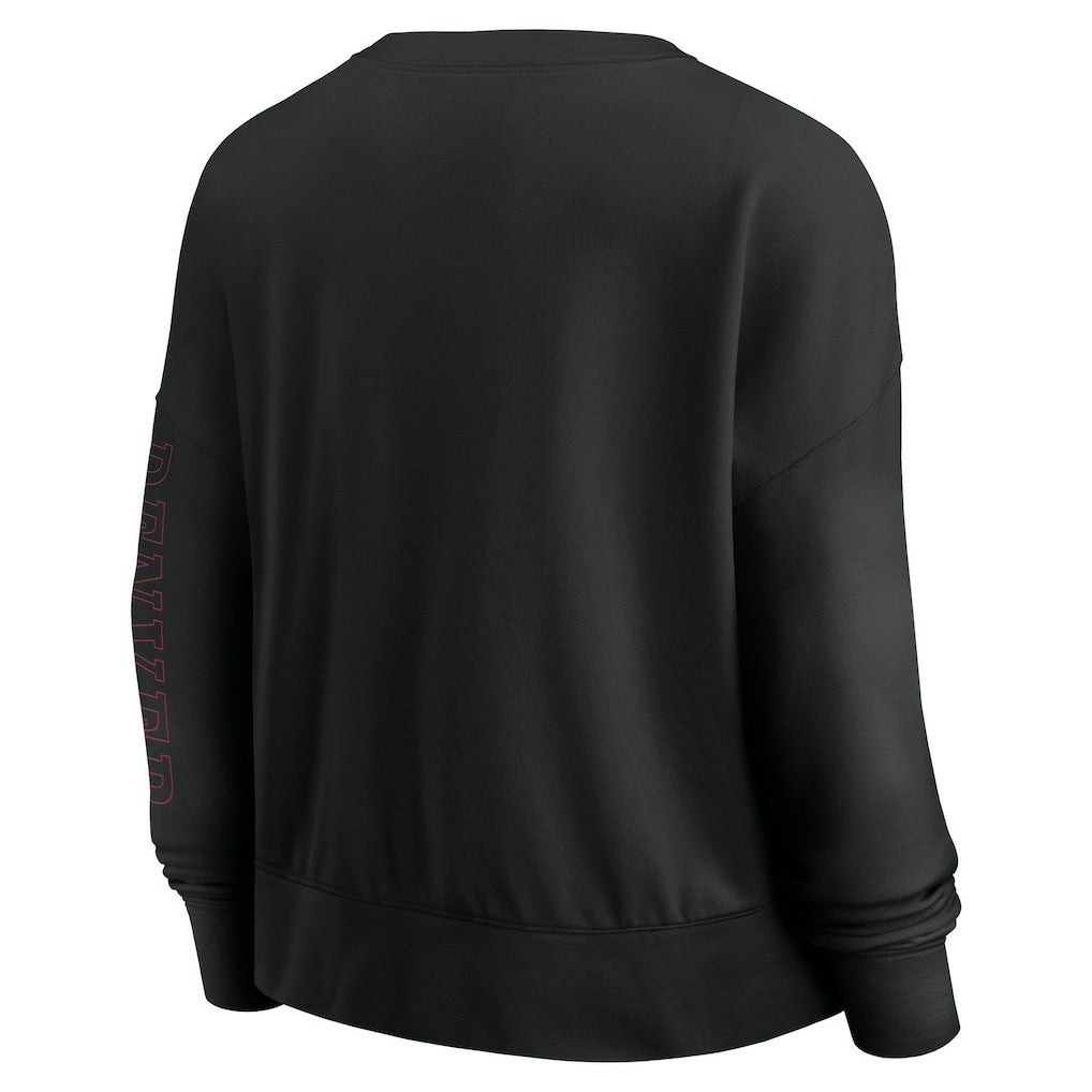 Fanatics Chicago Bulls Women's Oversized Game Day Pullover Sweatshirt