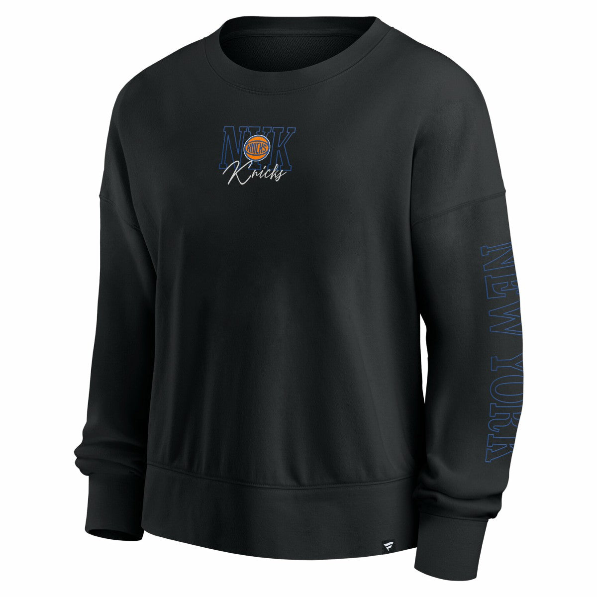 Fanatics New York Knicks Women's Oversized Game Day Pullover Sweatshirt