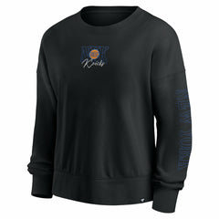 Fanatics New York Knicks Women's Oversized Game Day Pullover Sweatshirt