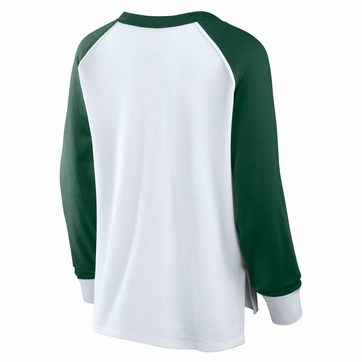 Fanatics Milwaukee Bucks Women's Open Lane Waffle Long Sleeve V-Neck T-Shirt