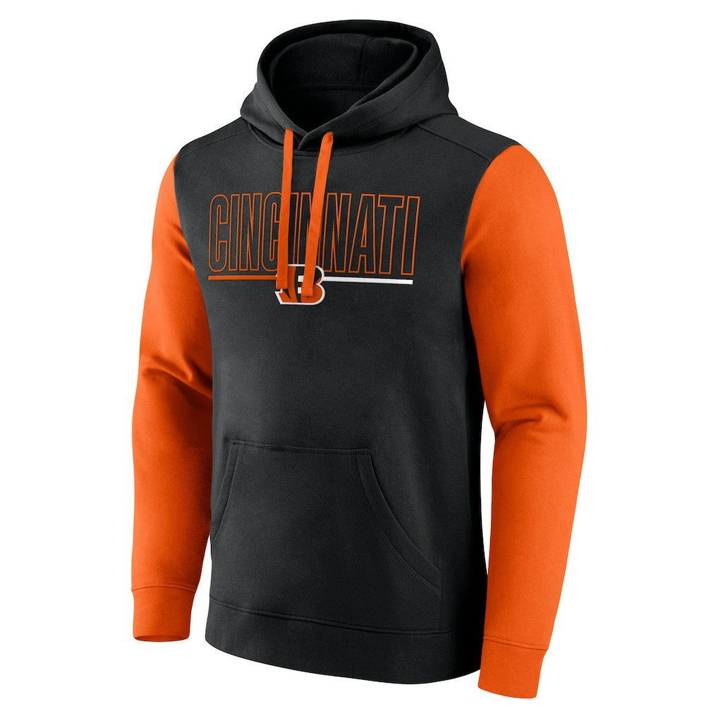 Outline Pullover Hoodie - Cincinnati Bengals Hoodies