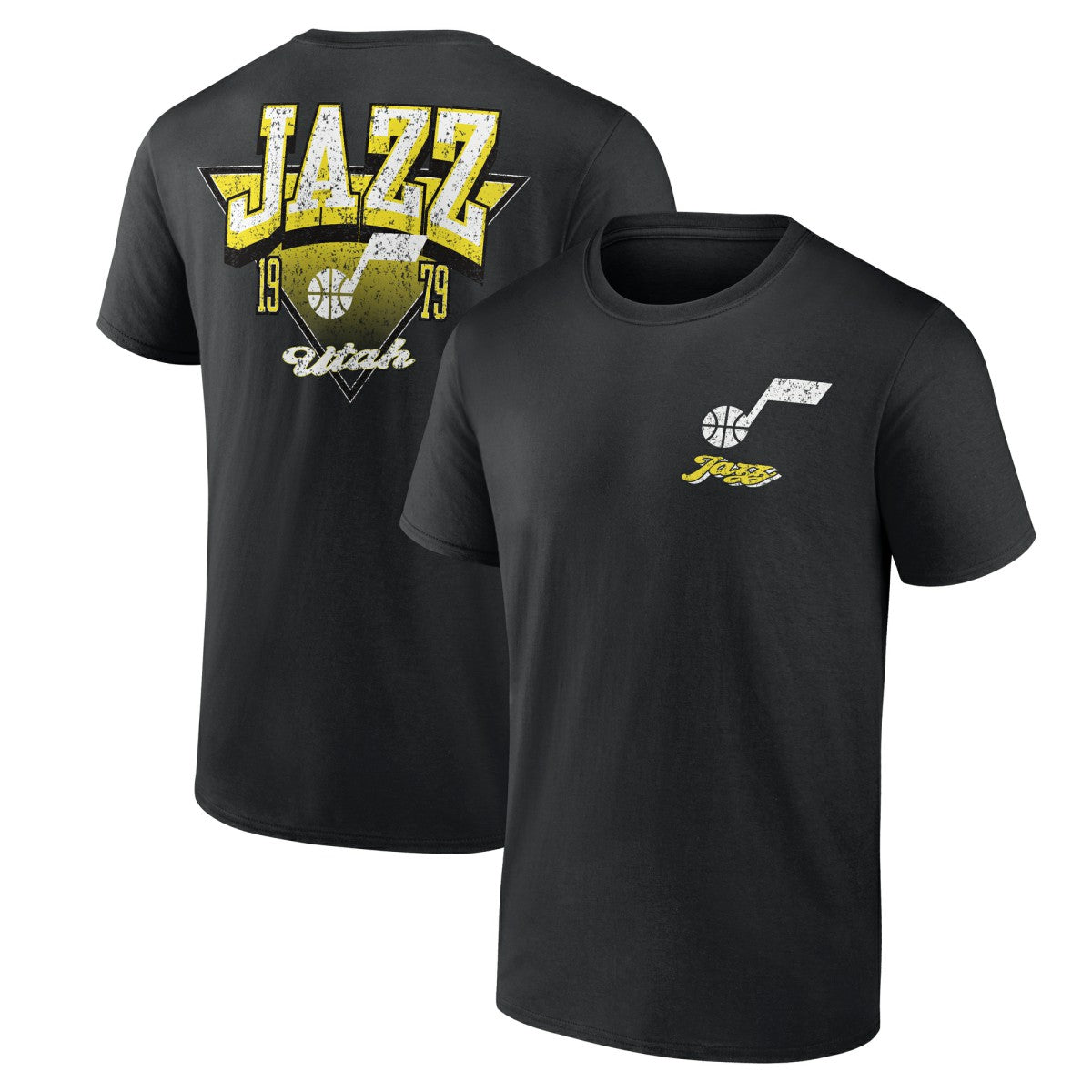 Utah Jazz Logo Athletic Never Over T-Shirt
